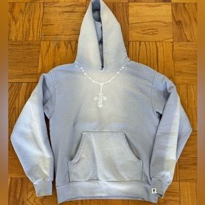 The Rosary Hoodie Kentucky Blue Size S BUT FITS LIKE A MEDIUM